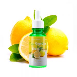 Stevia drops lemon