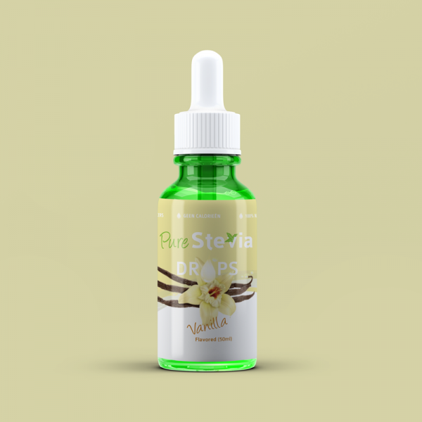PureStevia Drops Vanille 50ml - Afbeelding 2