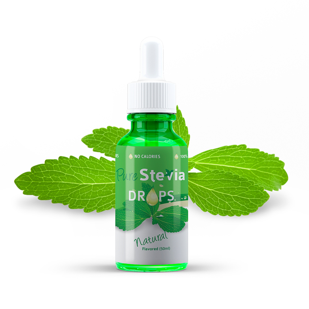 Stevia drops naturel
