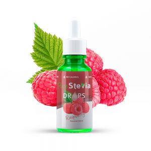 purestevia raspberry drops 50ml