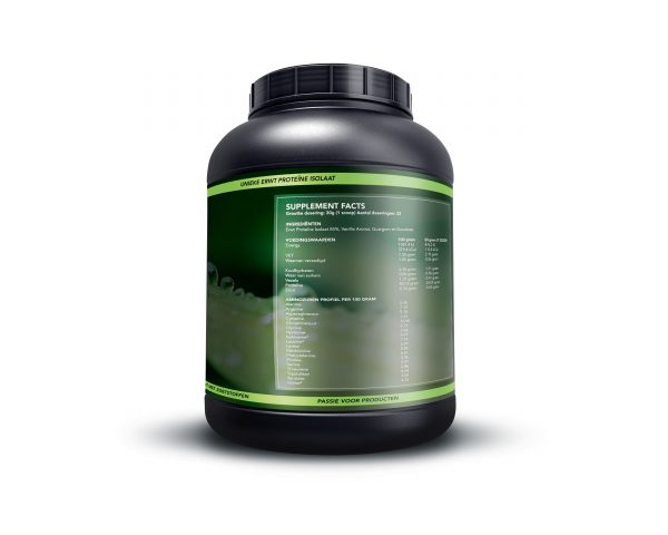 PURE PLANT PROTEIN - Ice Cream Vanilla 1000G + Drops 50ML - Afbeelding 2