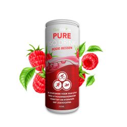 Pure ISO drink rode bessen