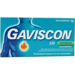 Gaviscon - Pepermunt 250
