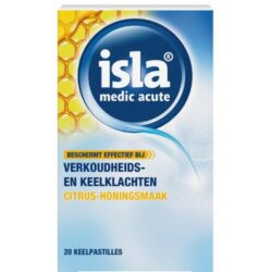 Isla - Medic acute citrus honing keelpastilles