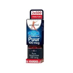 Lucovitaal - Melatonine duo 0.1mg 2 x 500 tabletten