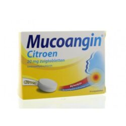 Mucoangin - Citroen suikervrij