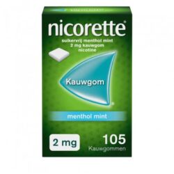 Nicorette - Kauwgom 2mg menthol mint
