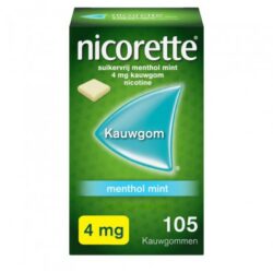 Nicorette - Kauwgom 4mg menthol mint