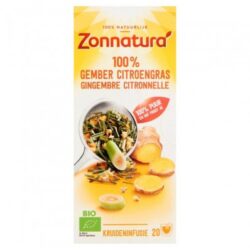 Zonnatura - Gember citroengras thee bio